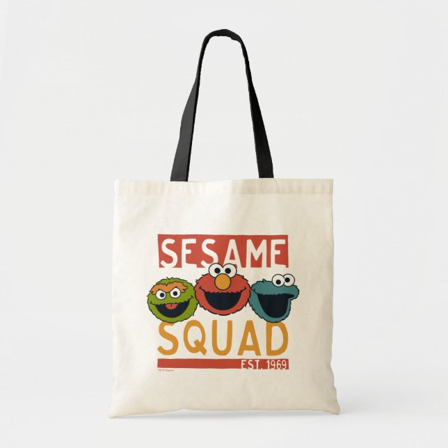 Sesame Street - Sesame Squad Tote Bag (Front)