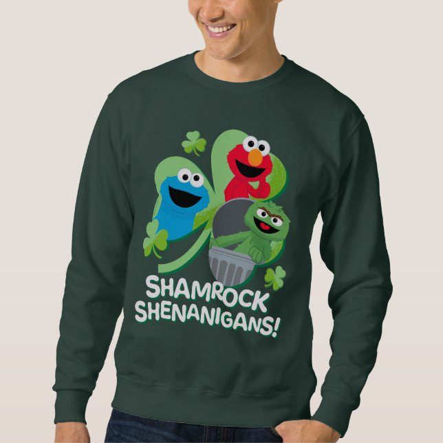 Sesame Street | Shamrock Shenanigans! Sweatshirt (Front)