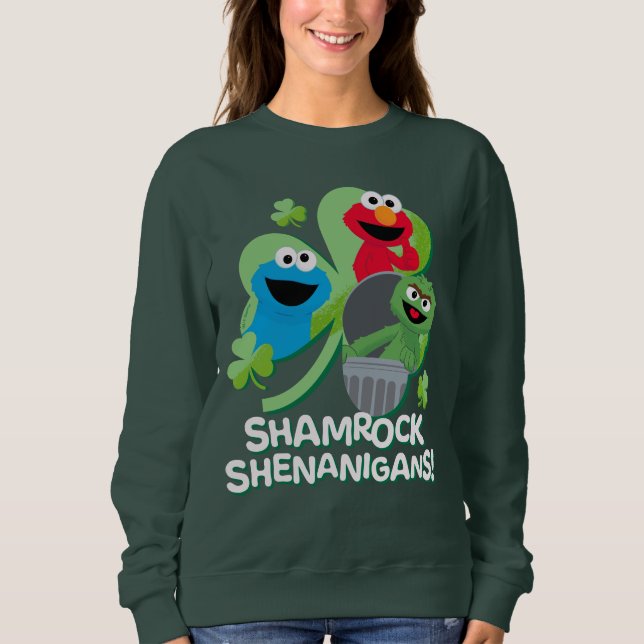 Sesame Street | Shamrock Shenanigans! Sweatshirt (Front)