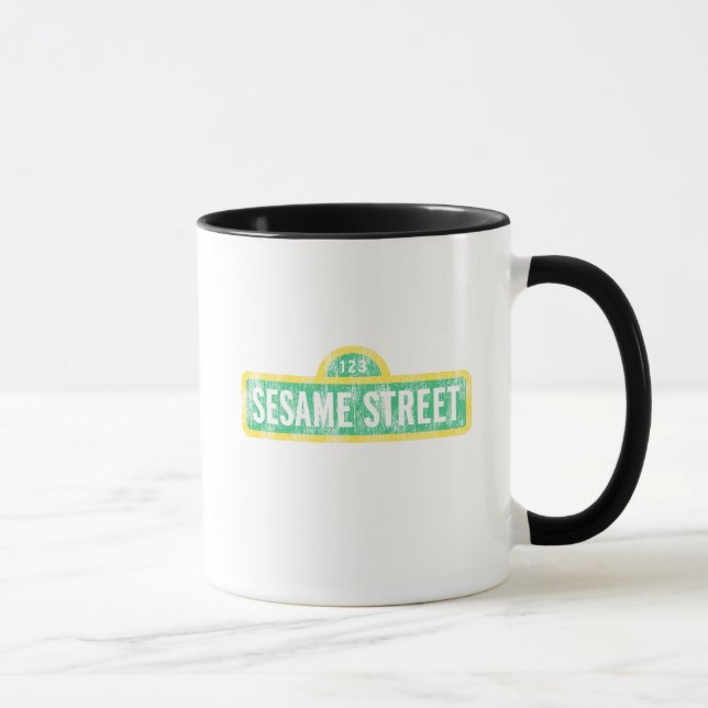 Sesame Street Sign Mug (Right)