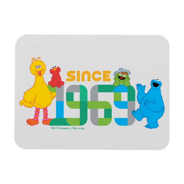 Sesame Street | Since 1969 Magnet (Horizontal)