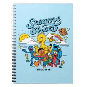 Sesame Street   Since 1969 Notebook