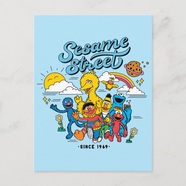 Sesame Street | Since 1969 Postcard (Front)