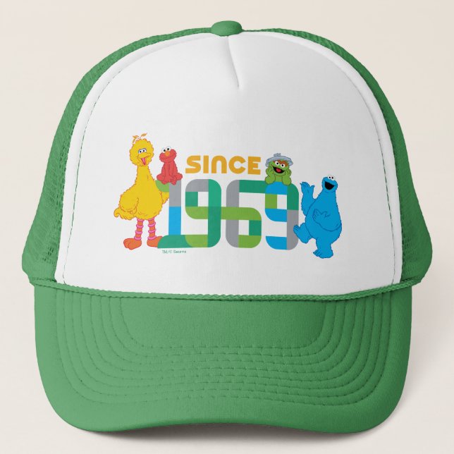 Sesame Street | Since 1969 Trucker Hat (Front)