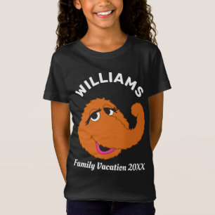 Sesame Street   Snuffleupagus Family Vacation T-Shirt