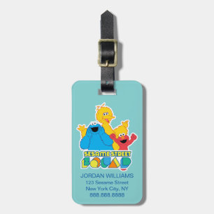 Sesame Street Squad Luggage Tag