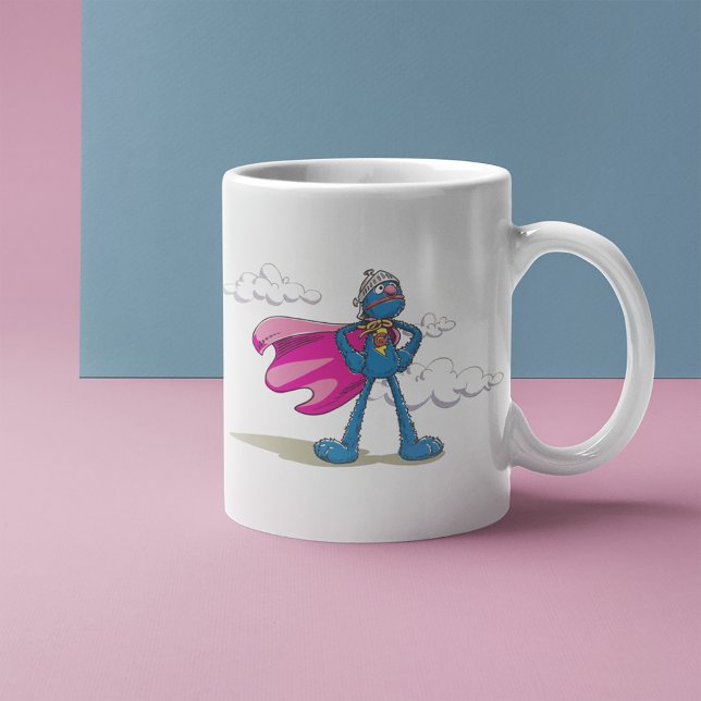 Sesame Street Super Grover Coffee Mug (Creator Uploaded)