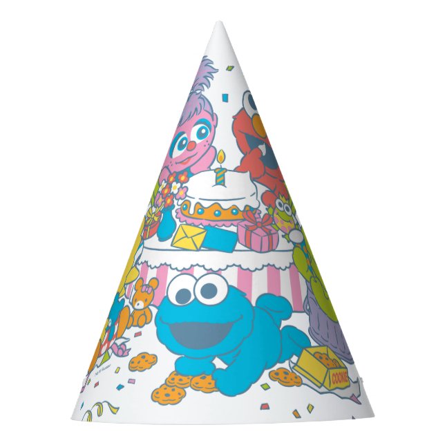 Sesame Street | Sweet Baby Birthday Party Hat (Front)