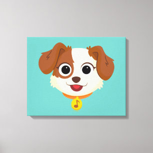 Sesame Street   Tango Face Canvas Print