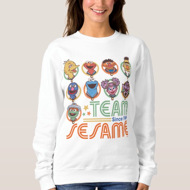 Sesame Street | Team Sesame Since 1969 Sweatshirt (Front)