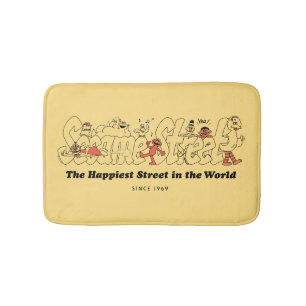 Sesame Street   The Happiest Street in the World Bath Mat