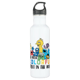 Sesame Street   The Most Colorful Street 710 Ml Water Bottle
