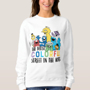 Sesame Street   The Most Colourful Street Sweatshirt