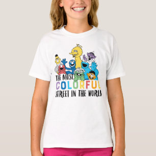 Sesame Street The Most Colourful Street T-Shirt
