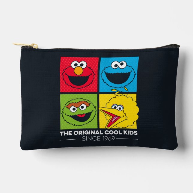 Sesame Street | The Original Cool Kids Accessory Pouch (Front)