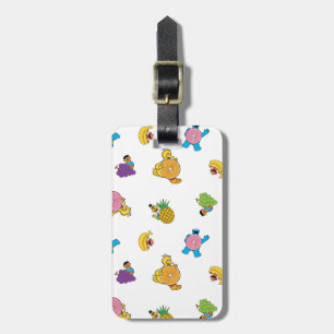 Sesame Street Tropical Pattern Luggage Tag