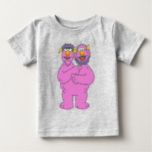 Sesame Street Two-Headed Monster Baby T-Shirt