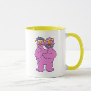 Sesame Street Two-Headed Monster Mug