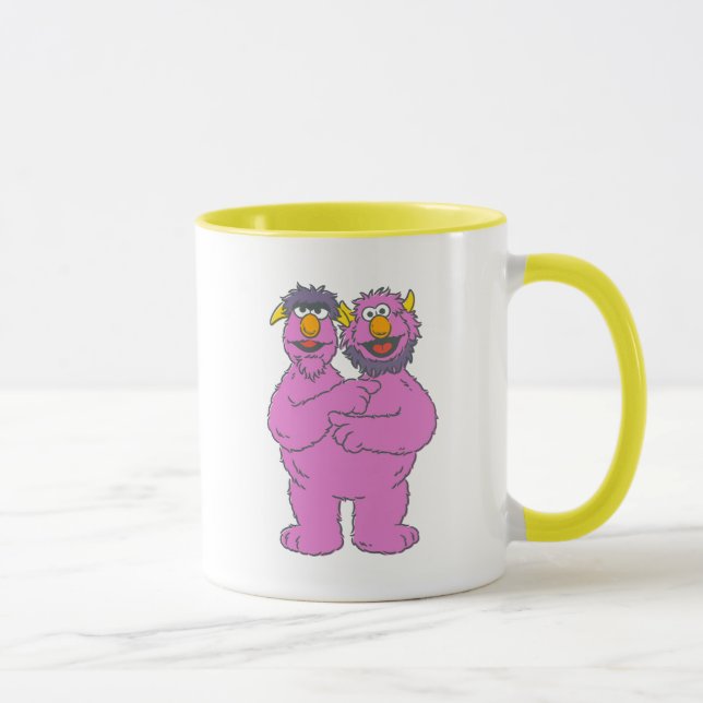 Sesame Street Two-Headed Monster Mug (Right)