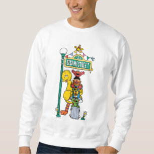 Sesame Street   Under the Sesame Street Sign Sweatshirt
