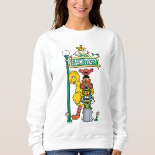 Sesame Street   Under the Sesame Street Sign Sweatshirt