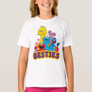 Sesame Street Valentine Besties T-Shirt