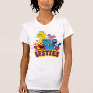 Sesame Street Valentine Besties T-Shirt