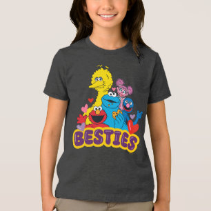 Sesame Street Valentine Besties Tri-Blend Shirt