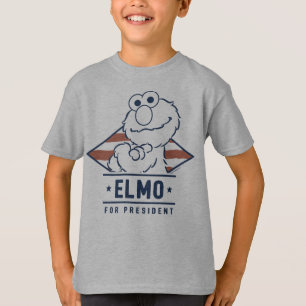 Sesame Street   Vintage Elmo for President T-Shirt