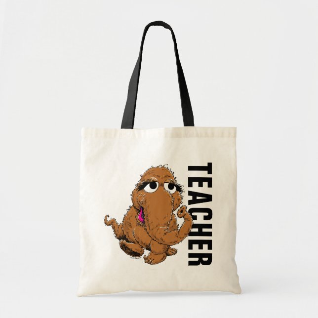Sesame Street | Vintage Snuffy Teacher Tote Bag (Front)