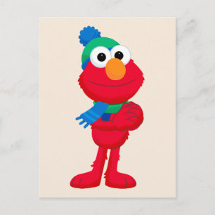 Sesame Street   Winter Elmo Postcard