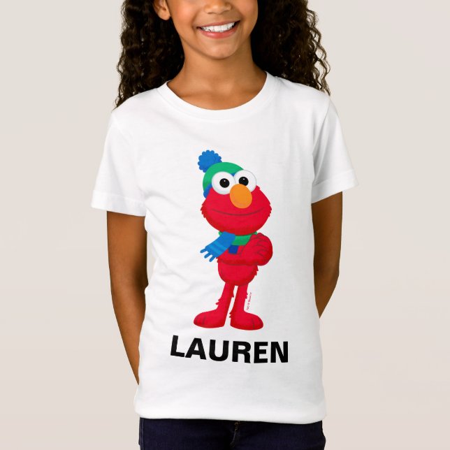 Sesame Street | Winter Elmo T-Shirt (Front)