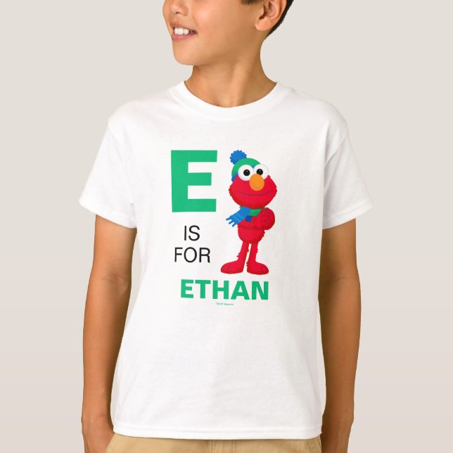 Sesame Street | Winter Elmo T-Shirt (Front)