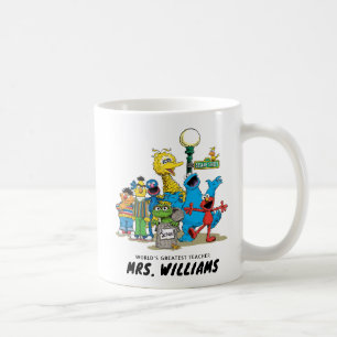Sesame Street World's Greatest Teacher Coffee Mug