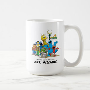 Sesame Street World's Greatest Teacher Coffee Mug