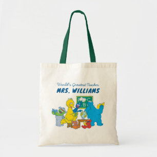 Sesame Street World's Greatest Teacher Tote Bag