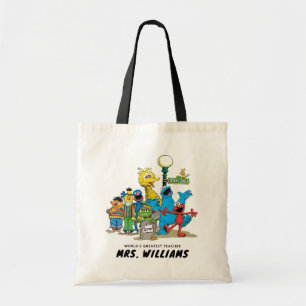 Sesame Street World's Greatest Teacher Tote Bag