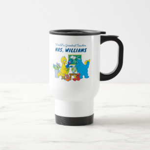 Sesame Street World's Greatest Teacher Travel Mug
