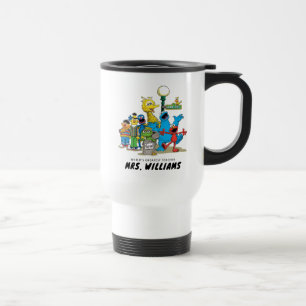 Sesame Street   World's Greatest Teacher Travel Mug
