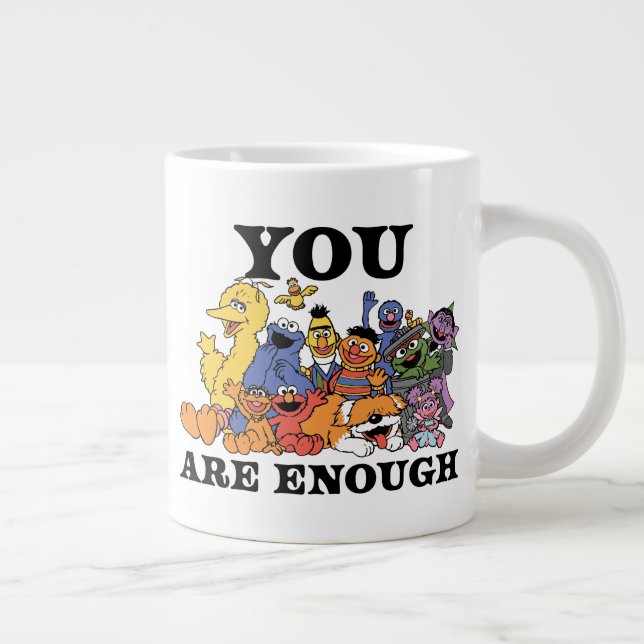 Sesame Street | You Are Enough Large Coffee Mug (Right)
