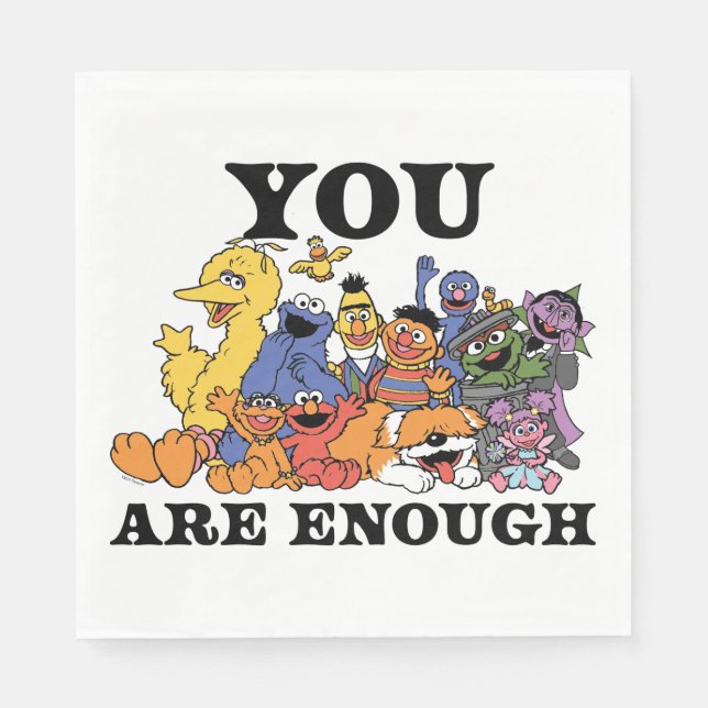 Sesame Street | You Are Enough Napkin (Front)