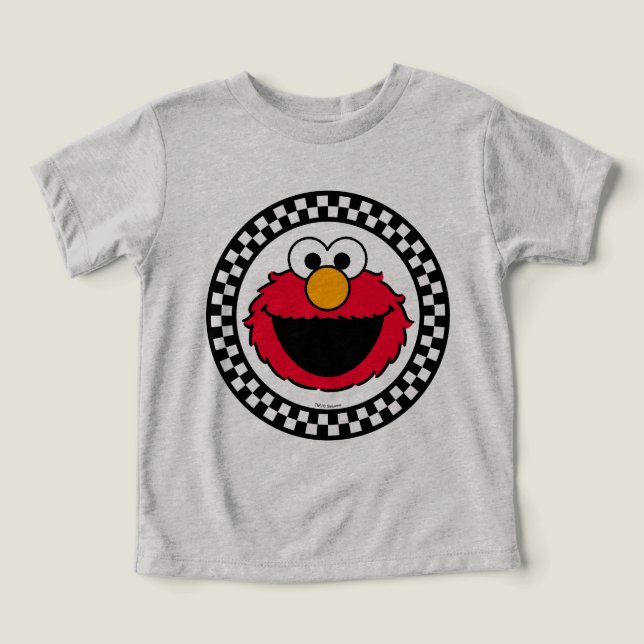 Sesame Street's Elmo Chequered (Design Front)
