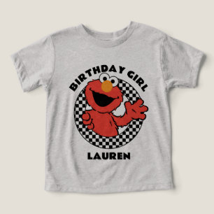 Sesame Street's Elmo Chequered Birthday Girl