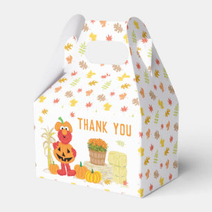 Sesame Street's Elmo Fall Pumpkin Birthday Favour Box