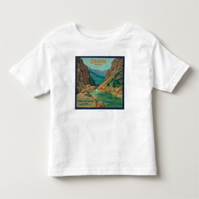 Sespe Orange LabelFillmore, CA Toddler T-Shirt (Front)
