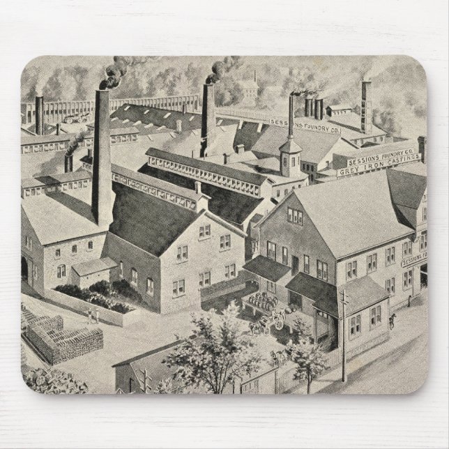 Sessions Foundry Co Mouse Pad (Front)