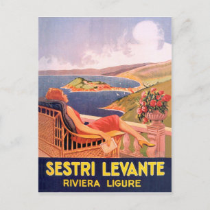 Sestri Levante, Riviera Ligure, Italy Postcard