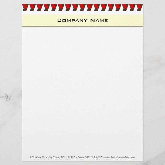 Set #1 Letterhead (Front)