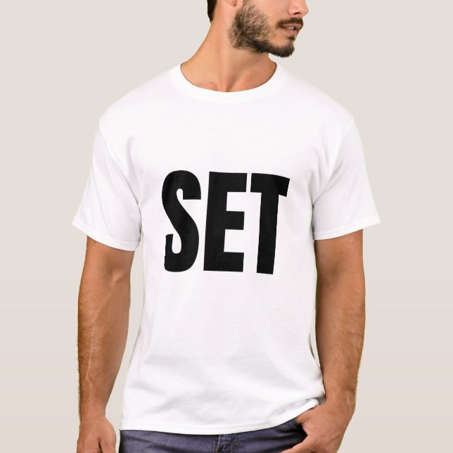SET (Dark) T-Shirt (Front)