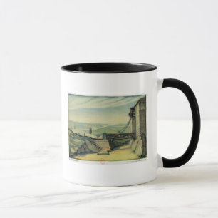 Set design for Act II of the opera 'Fidelio' Mug
